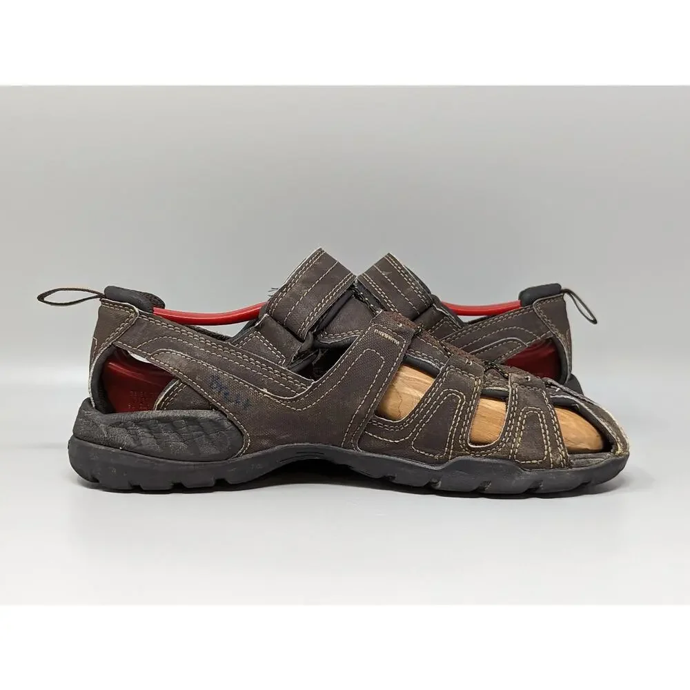 Teva Men's Forebay Fisherman Sandal Shoe Brown Hiking Adjustable 1001116 Size 8